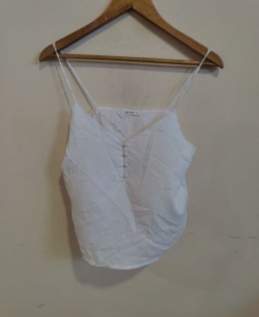 Calliope White Tank Top