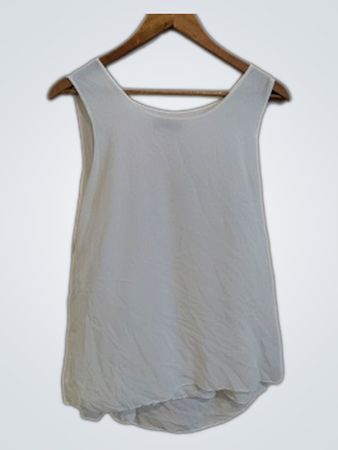 Fabiola Women's White Tank Top