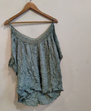Blue Green Top