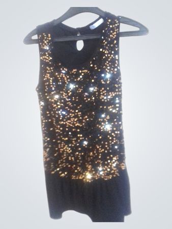 Promod Sequin Sleeveless Top