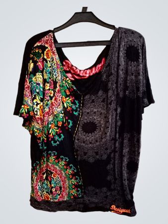 Desigual Damen T-Shirt mit Druck