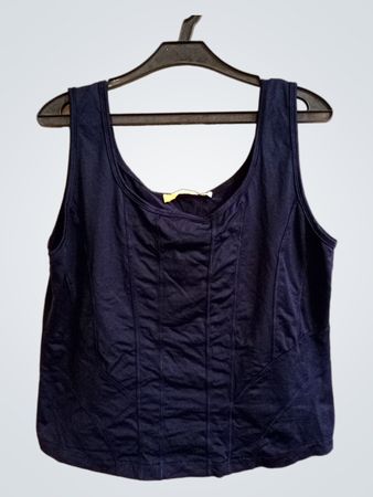 BIBA Navy Tank Top