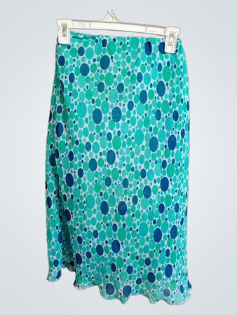 ZARA WOMAN Rock mit punktiertem Muster