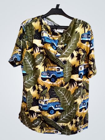 Création Emanuele Tropical Print T-Shirt