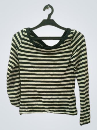 H&M Gestreiftes Langarmoberteil