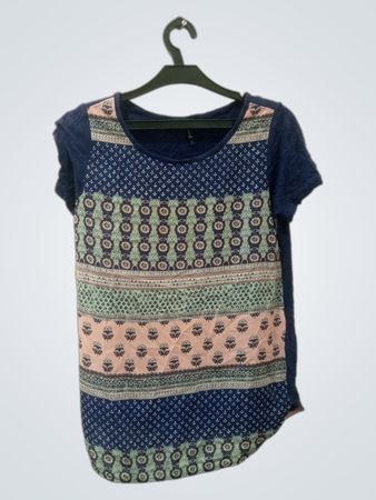Stradivarius Patchwork T-Shirt
