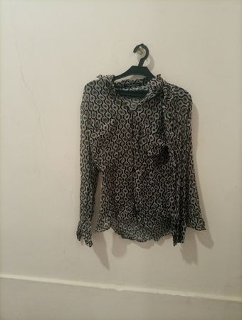 LUISA CERANO Damen bedruckte Bluse