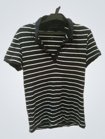 DIE GRUNDLAGEN Gestreiftes Poloshirt