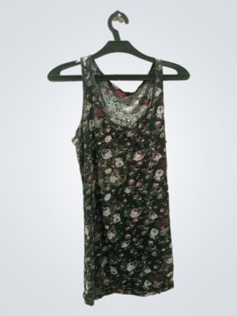 Tom Tailor Denim Floral Tank Top