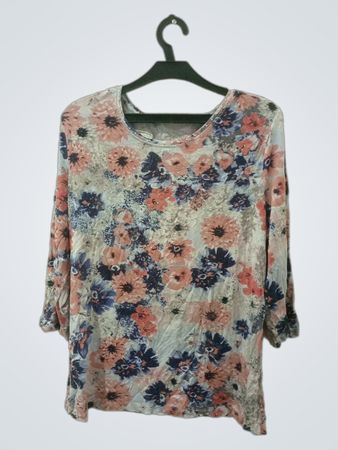 Lechner Marianna Floral Print Top