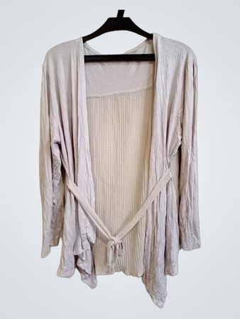 Damen-Strickjacke mit Bindeband