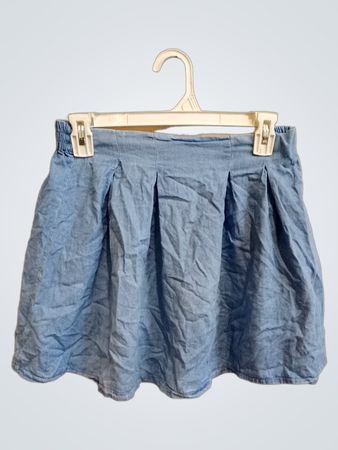 FB Sister Blauer Denim-Rock