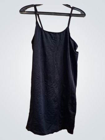 Schwarzes Slipkleid