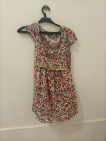 Bernardi Collection Floral Print Dress