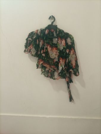 Bluse mit Blumenmuster