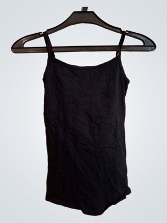 Schwarzes Tanktop
