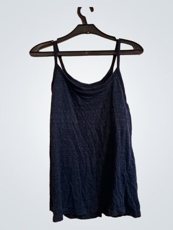 Marineblaues Spaghetti-Träger Top