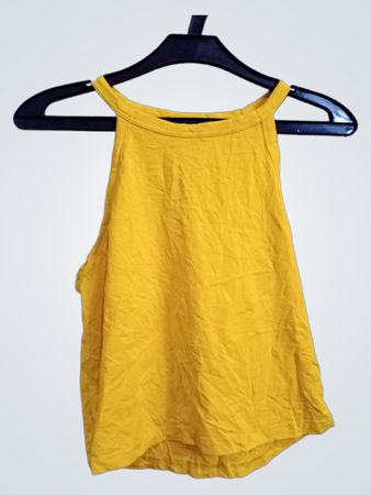 Pimkie Gelbes Halterneck-Top