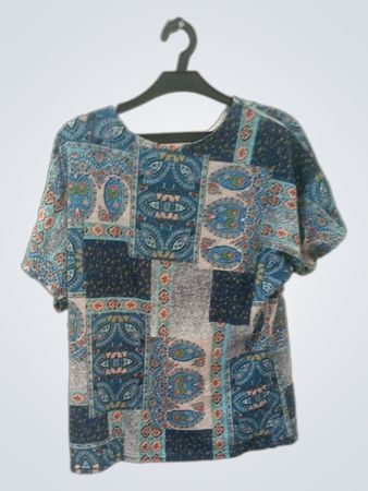 Patchwork Print T-Shirt