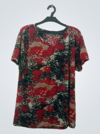 Damen T-Shirt mit floralem Druck