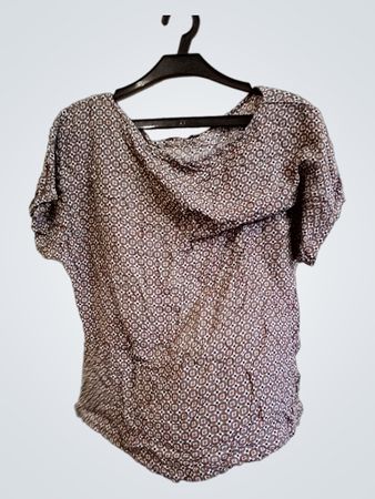 Sisley Damen Bedruckte Bluse