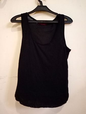 One Step Les Merveilles Schwarzes Tanktop