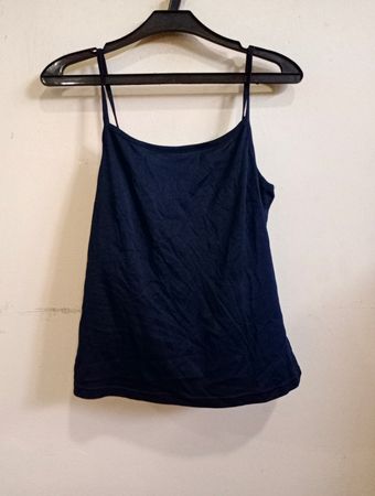 Marineblaue Spaghetti-Träger-Camisole