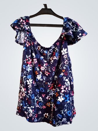 Yessica Floral Off-the-Shoulder Top