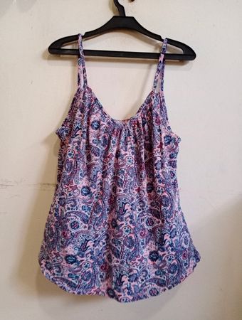 Paisley Print Cami Top