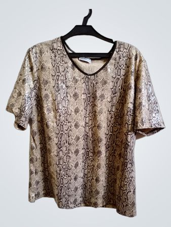 Frankenwalder Collection Snake Print T-Shirt