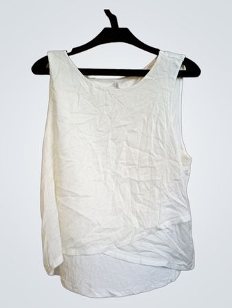 ONLY Weißes Ärmelloses Top