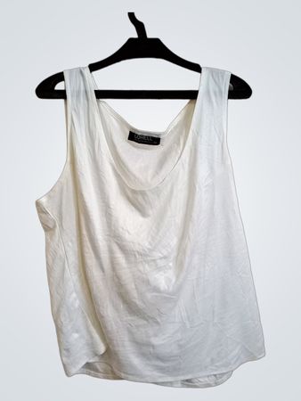 LORELL HECHO EN MEXICO 40 Weißes Tanktop
