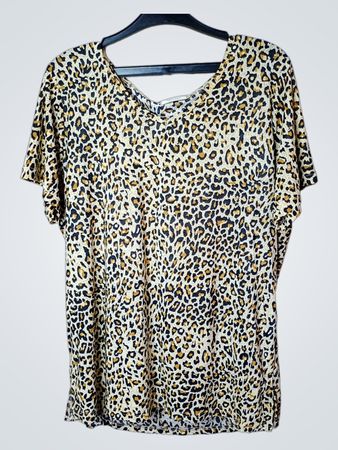 Leopardenmuster T-Shirt
