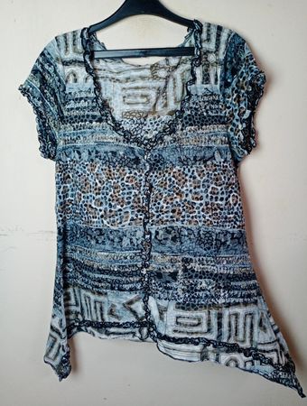 PATRICE BREL Damen Druckbluse