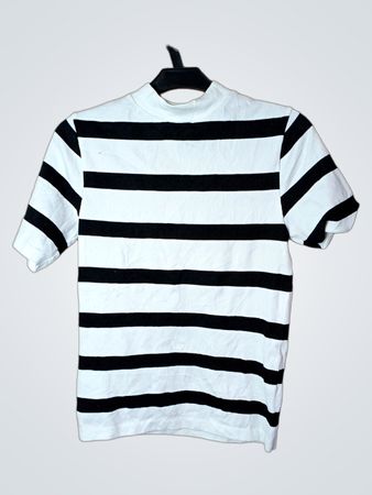 Cache Cache Gestreiftes Mock Neck Top