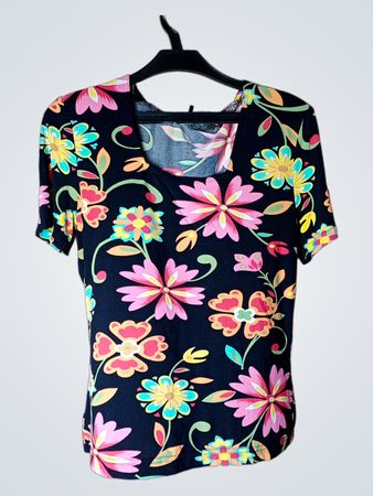 Elements von Taifun Kollektion Floral Print Top