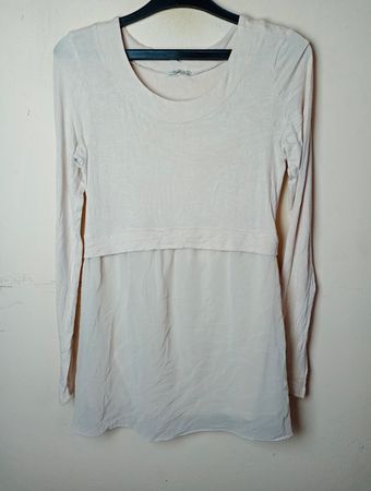 Intimissimi Damen Langarmshirt mit transparenter Oberlage