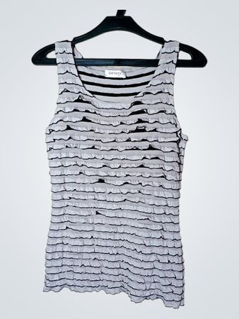 Orsay Gestreiftes Rüschenshirt