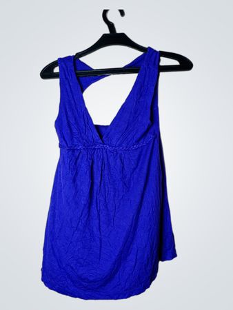 Ann Christine Blaues Tanktop