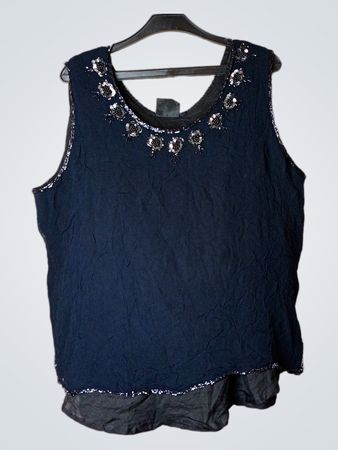 Classic Plus Perlen Tank Top