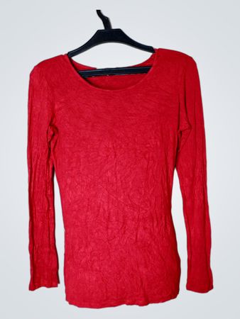 Oasis Rotes Langarmoberteil