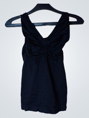 Schwarzes Tanktop