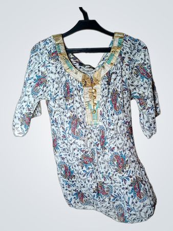 ZOTEX M/L Paisley Druck Bluse