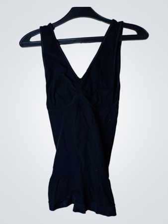 Schwarzes Tanktop