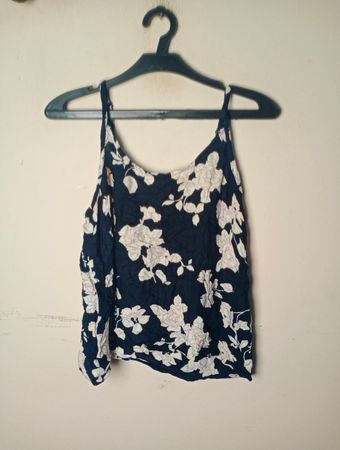 Pieces Marineblumenmuster Cami