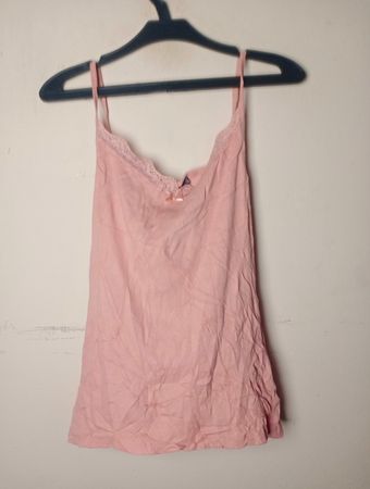 Esmara Pink Camisole mit Spitzenbesatz