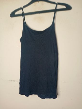 Mey Black Spaghetti-Träger Tanktop