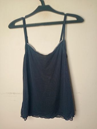 JUST FEEL Damen Transparente Cami