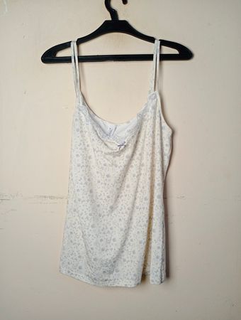 SPEIDEL Damen Top mit floralem Print und Spitzenbesatz