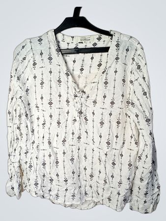 Cache Cache Langarm-Printed Bluse